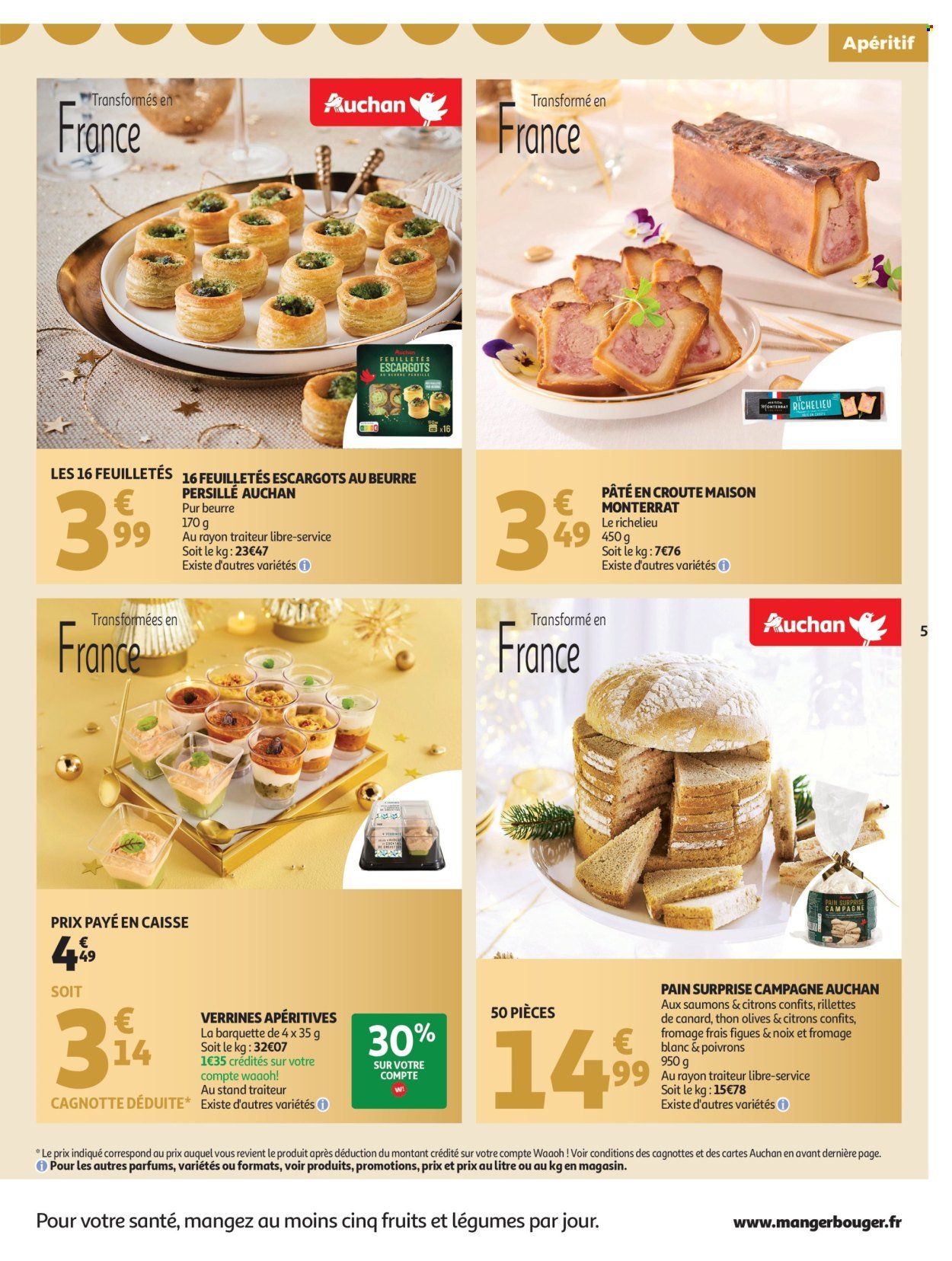 Catalogue AUCHAN - Sélection gourmet (2025-12-16 - 2025-12-31)