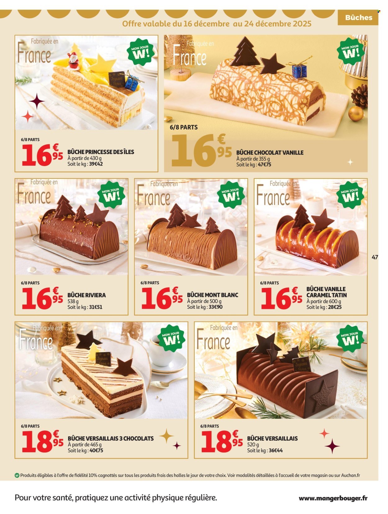 Catalogue AUCHAN - Sélection gourmet (2025-12-16 - 2025-12-31)