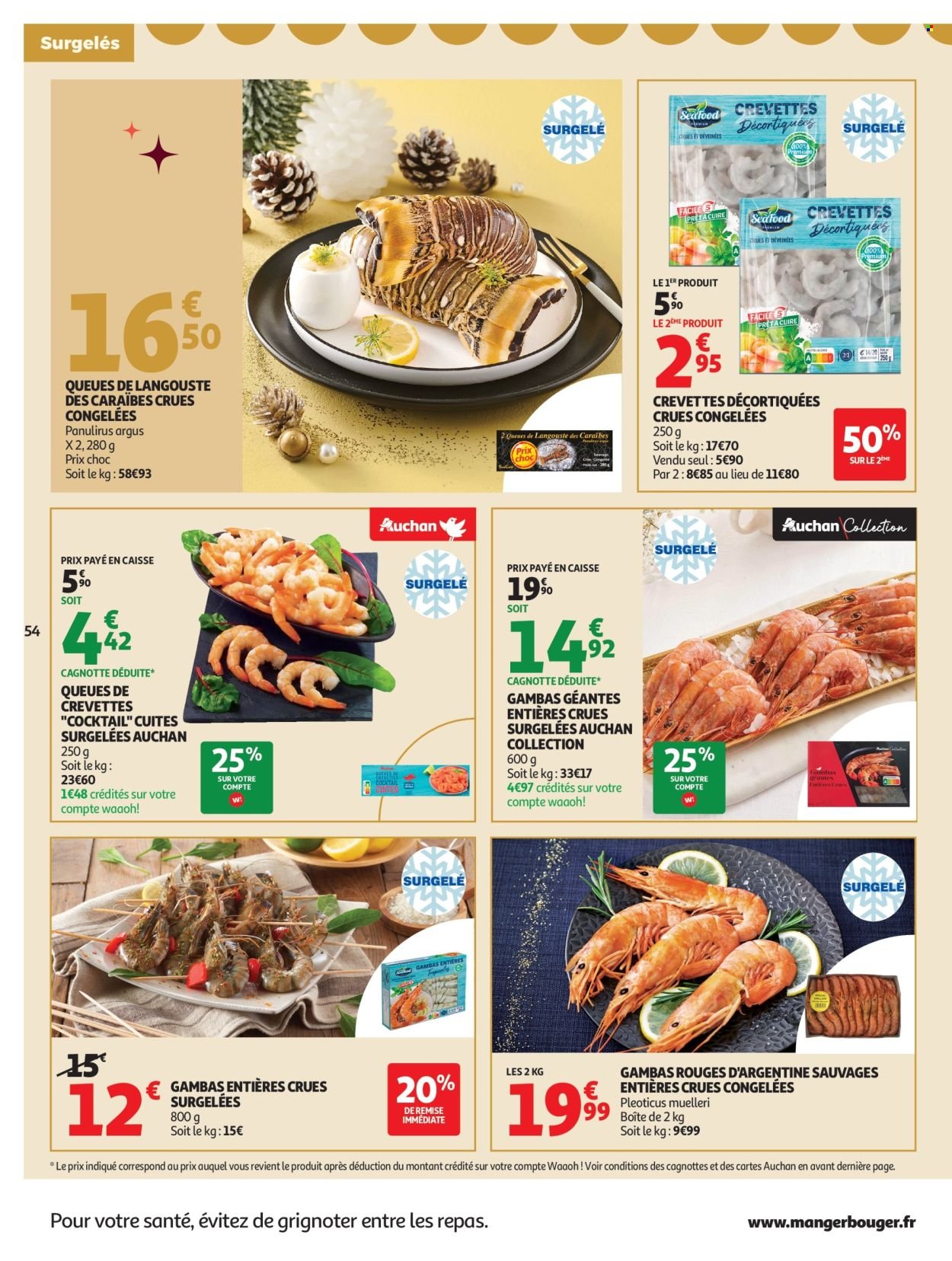 Catalogue AUCHAN - Sélection gourmet (2025-12-16 - 2025-12-31)