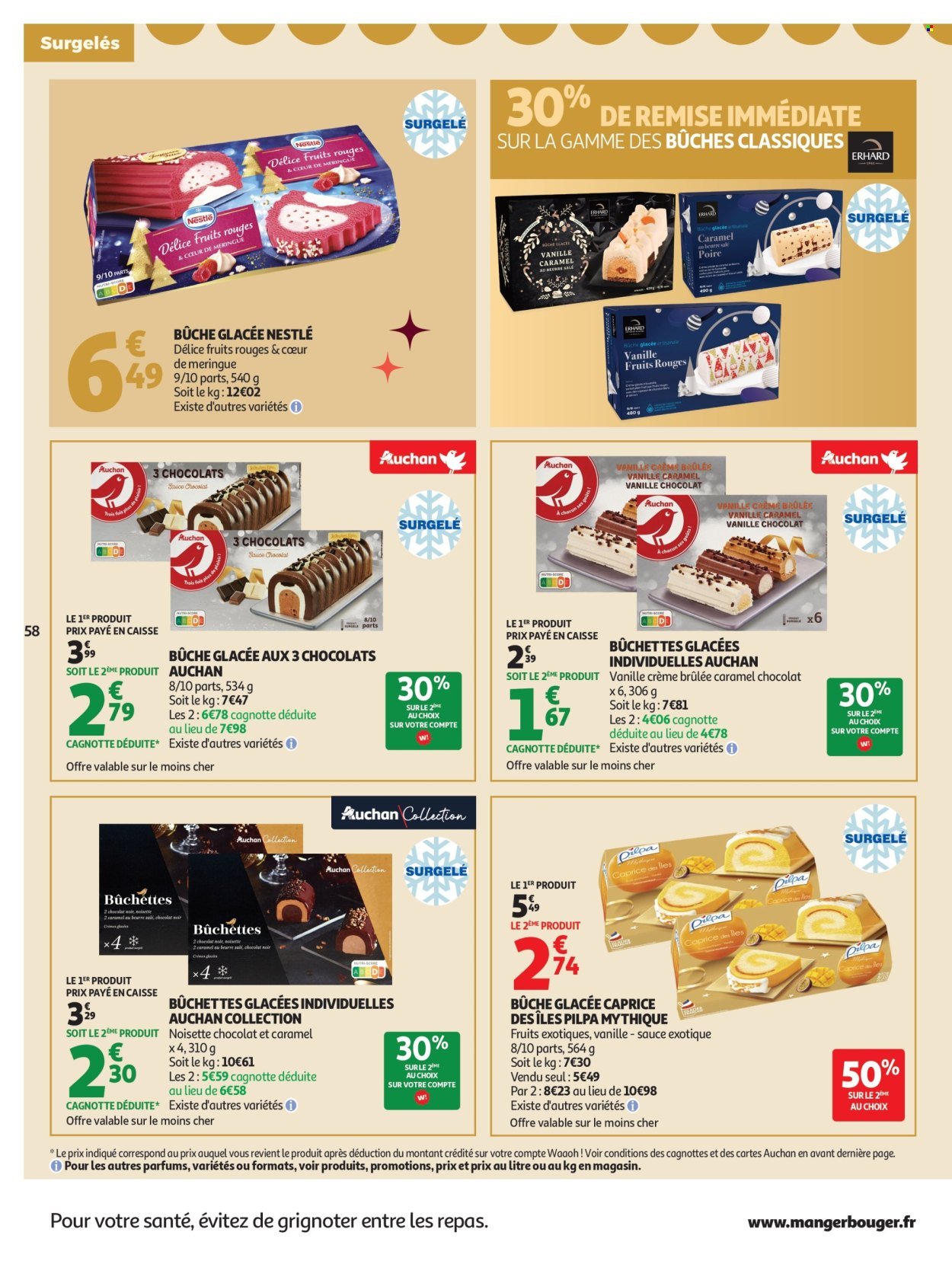 Catalogue AUCHAN - Sélection gourmet (2025-12-16 - 2025-12-31)