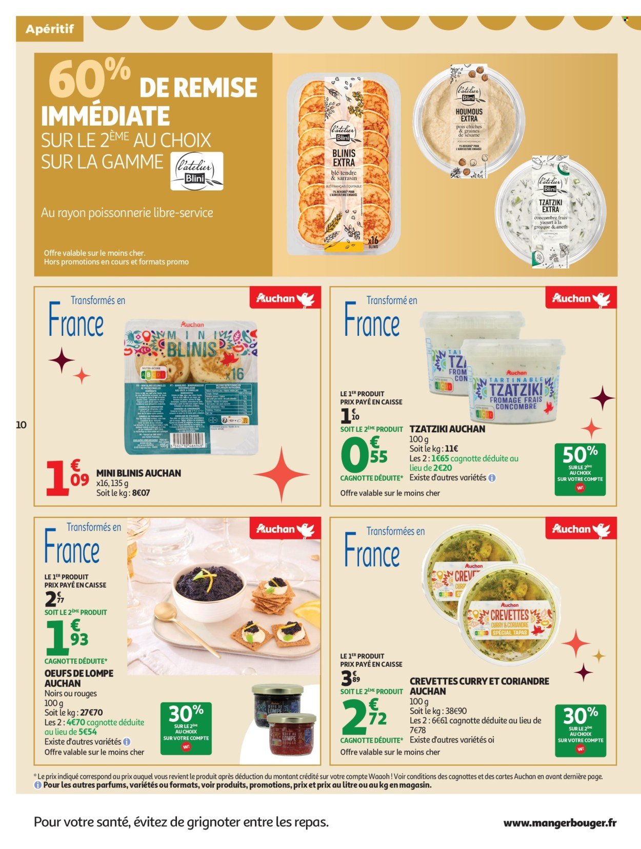 Catalogue AUCHAN - Sélection gourmet (2025-12-16 - 2025-12-31)