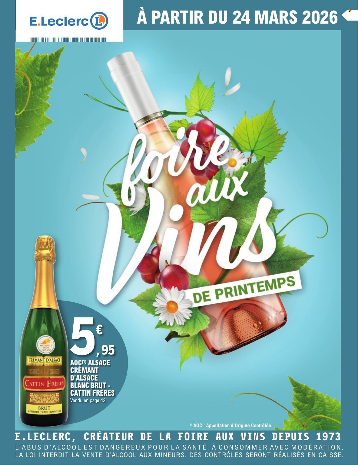 Catalogue E.LECLERC - FOIRE AUX VINS DE PRINTEMPS
