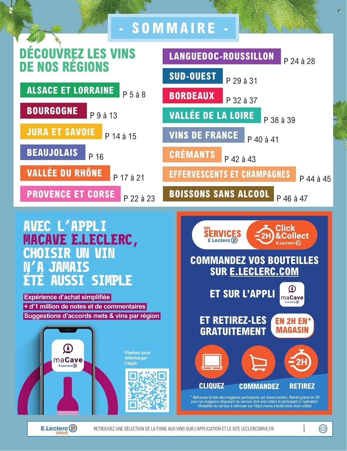 Catalogue E.LECLERC - FOIRE AUX VINS DE PRINTEMPS