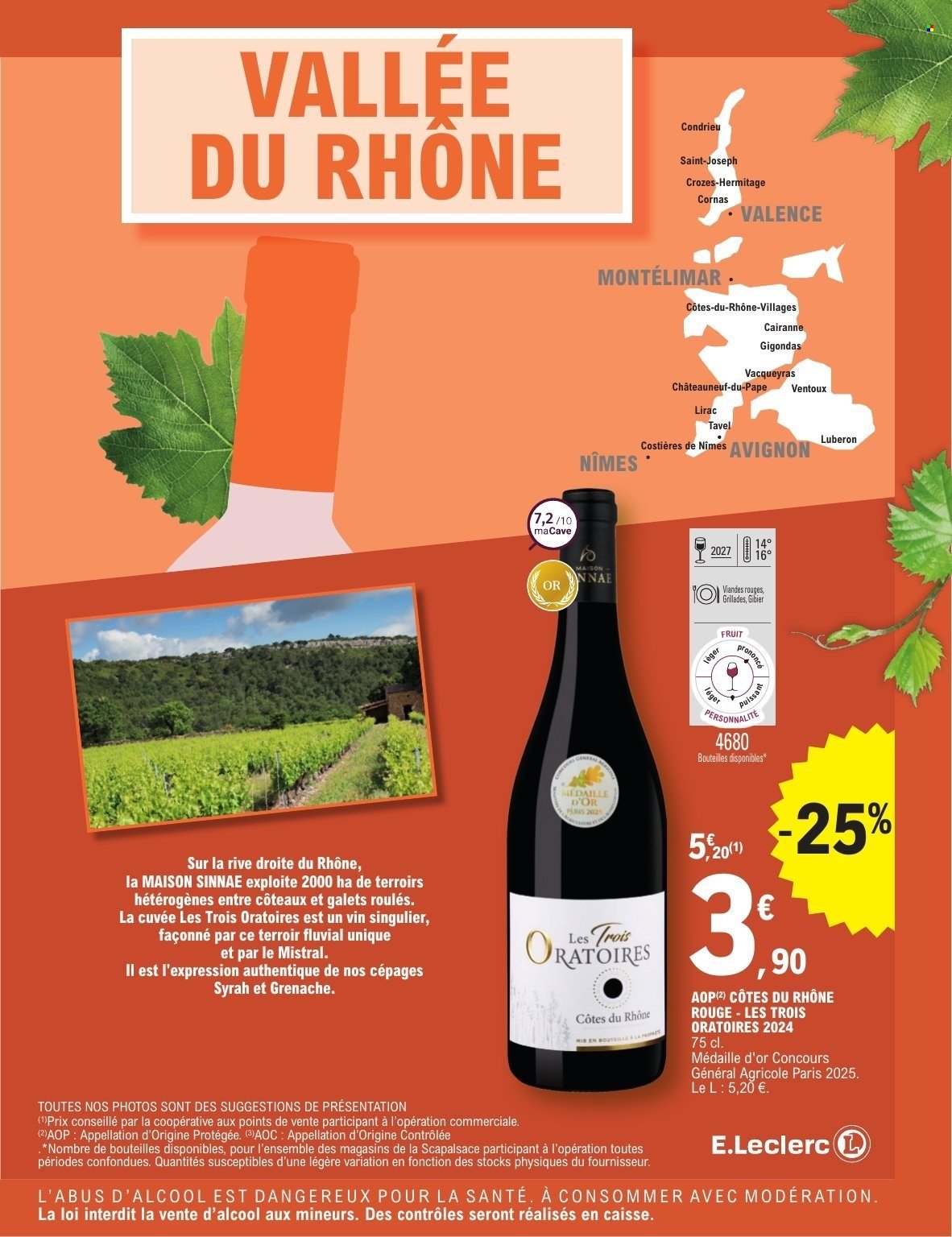 Catalogue E.LECLERC - FOIRE AUX VINS DE PRINTEMPS (2026-03-24 - 2026-04-04)