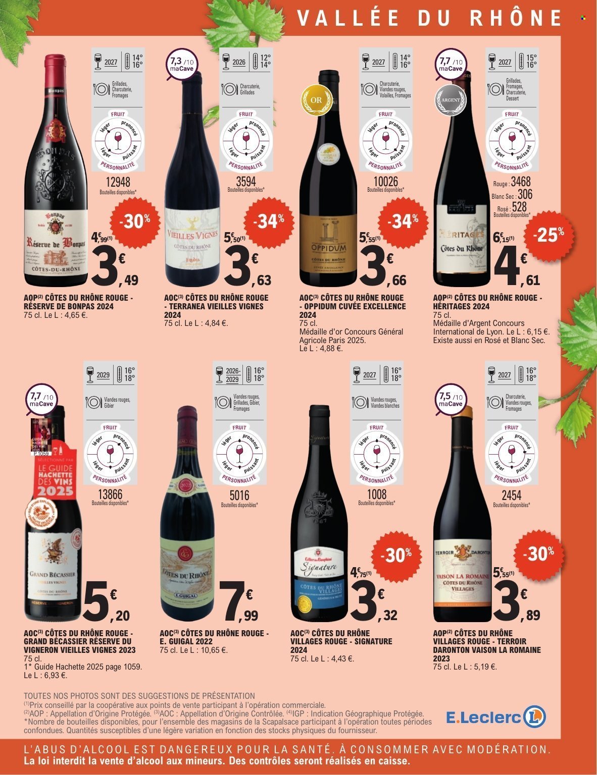 Catalogue E.LECLERC - FOIRE AUX VINS DE PRINTEMPS (2026-03-24 - 2026-04-04)