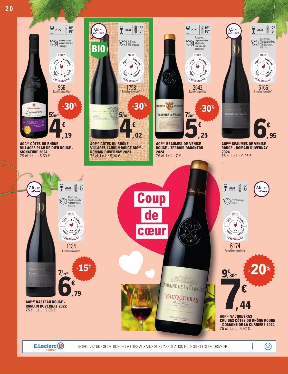 Catalogue E.LECLERC - FOIRE AUX VINS DE PRINTEMPS (2026-03-24 - 2026-04-04)