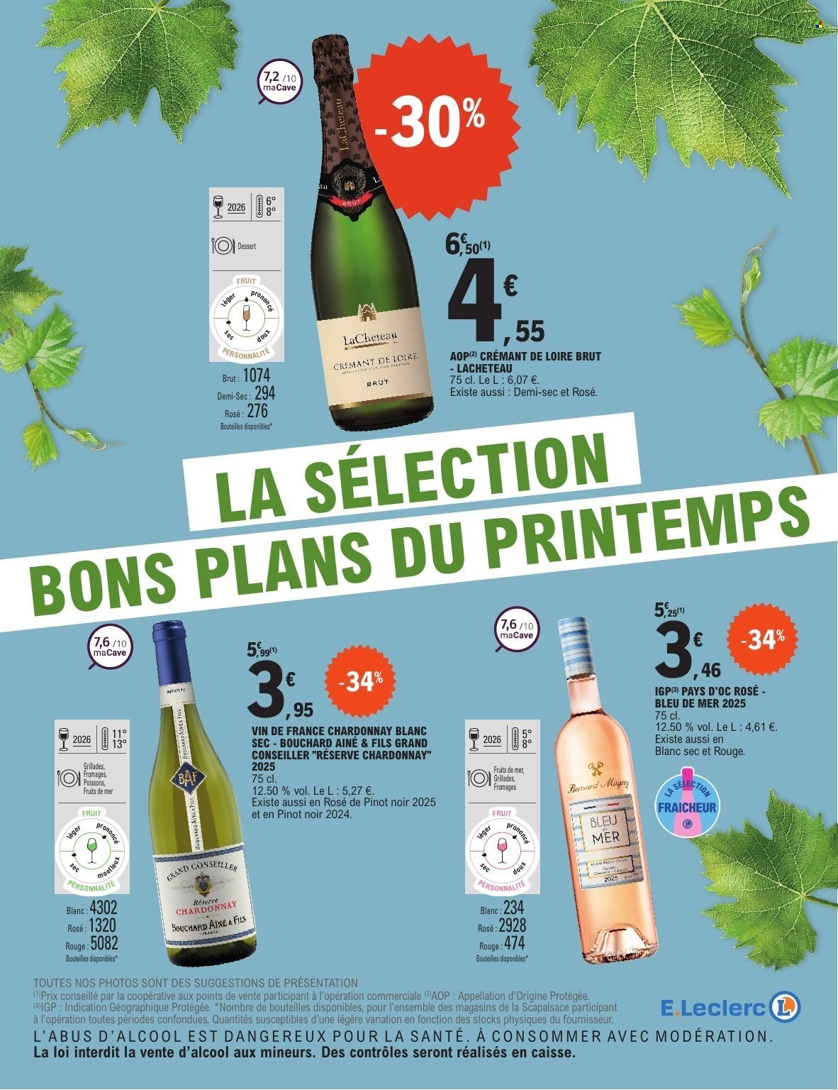 Catalogue E.LECLERC - FOIRE AUX VINS DE PRINTEMPS