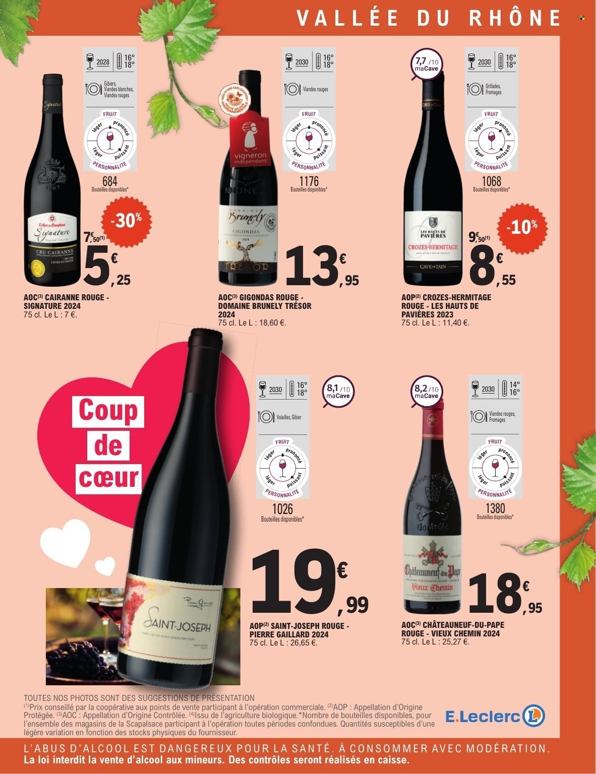 Catalogue E.LECLERC - FOIRE AUX VINS DE PRINTEMPS (2026-03-24 - 2026-04-04)