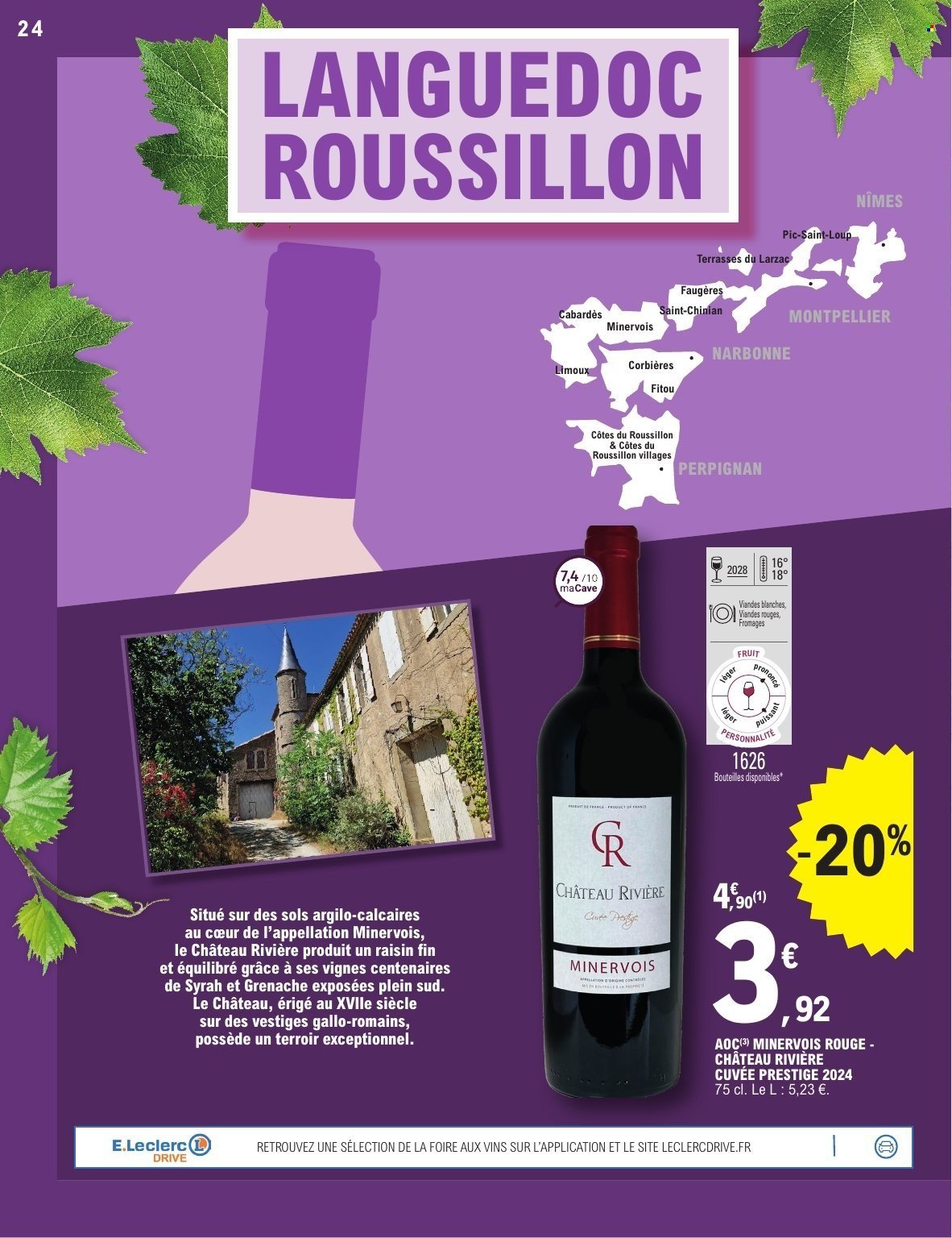 Catalogue E.LECLERC - FOIRE AUX VINS DE PRINTEMPS (2026-03-24 - 2026-04-04)