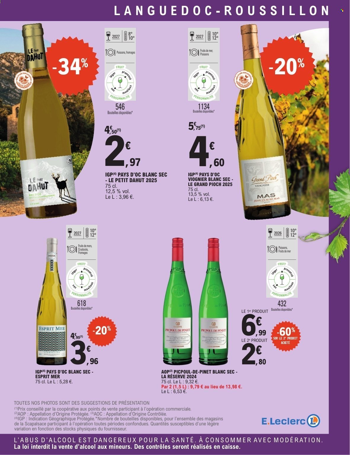 Catalogue E.LECLERC - FOIRE AUX VINS DE PRINTEMPS (2026-03-24 - 2026-04-04)