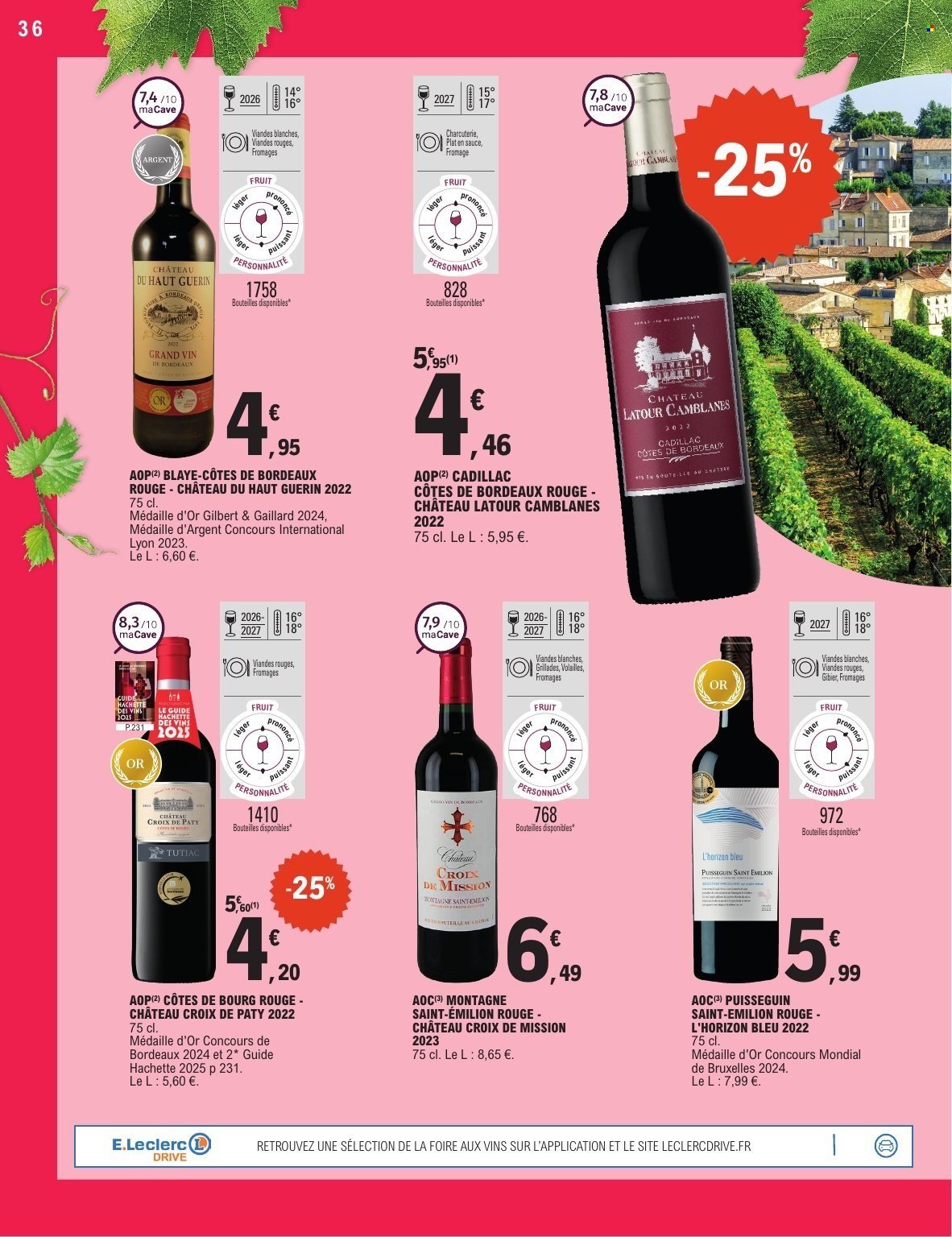 Catalogue E.LECLERC - FOIRE AUX VINS DE PRINTEMPS (2026-03-24 - 2026-04-04)