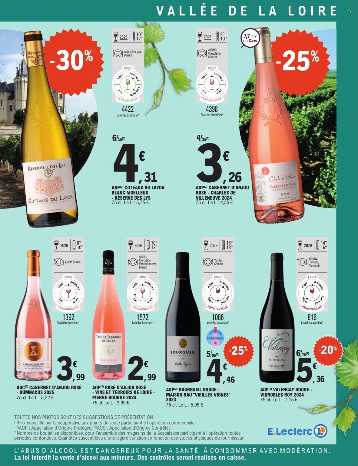 Catalogue E.LECLERC - FOIRE AUX VINS DE PRINTEMPS (2026-03-24 - 2026-04-04)