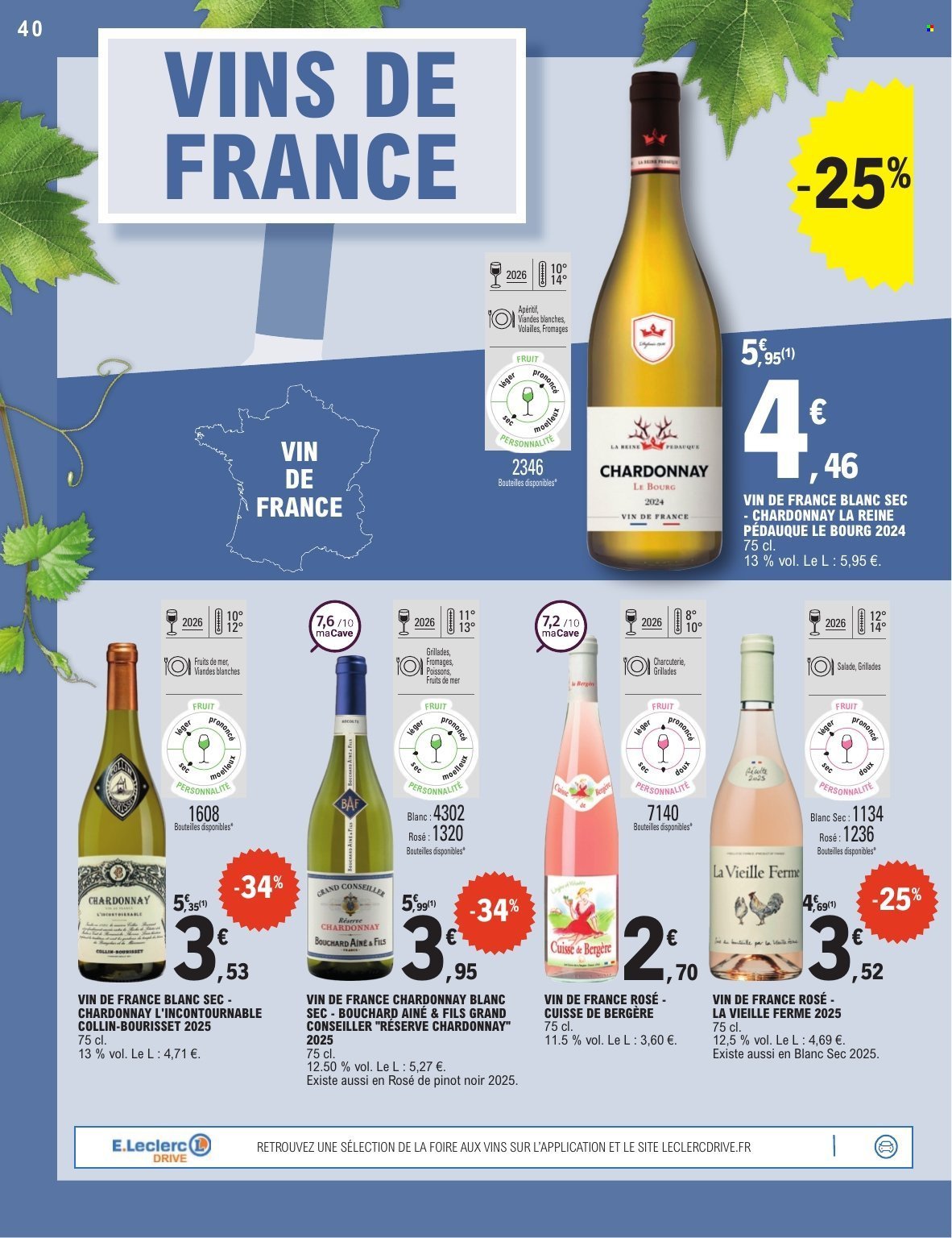 Catalogue E.LECLERC - FOIRE AUX VINS DE PRINTEMPS (2026-03-24 - 2026-04-04)