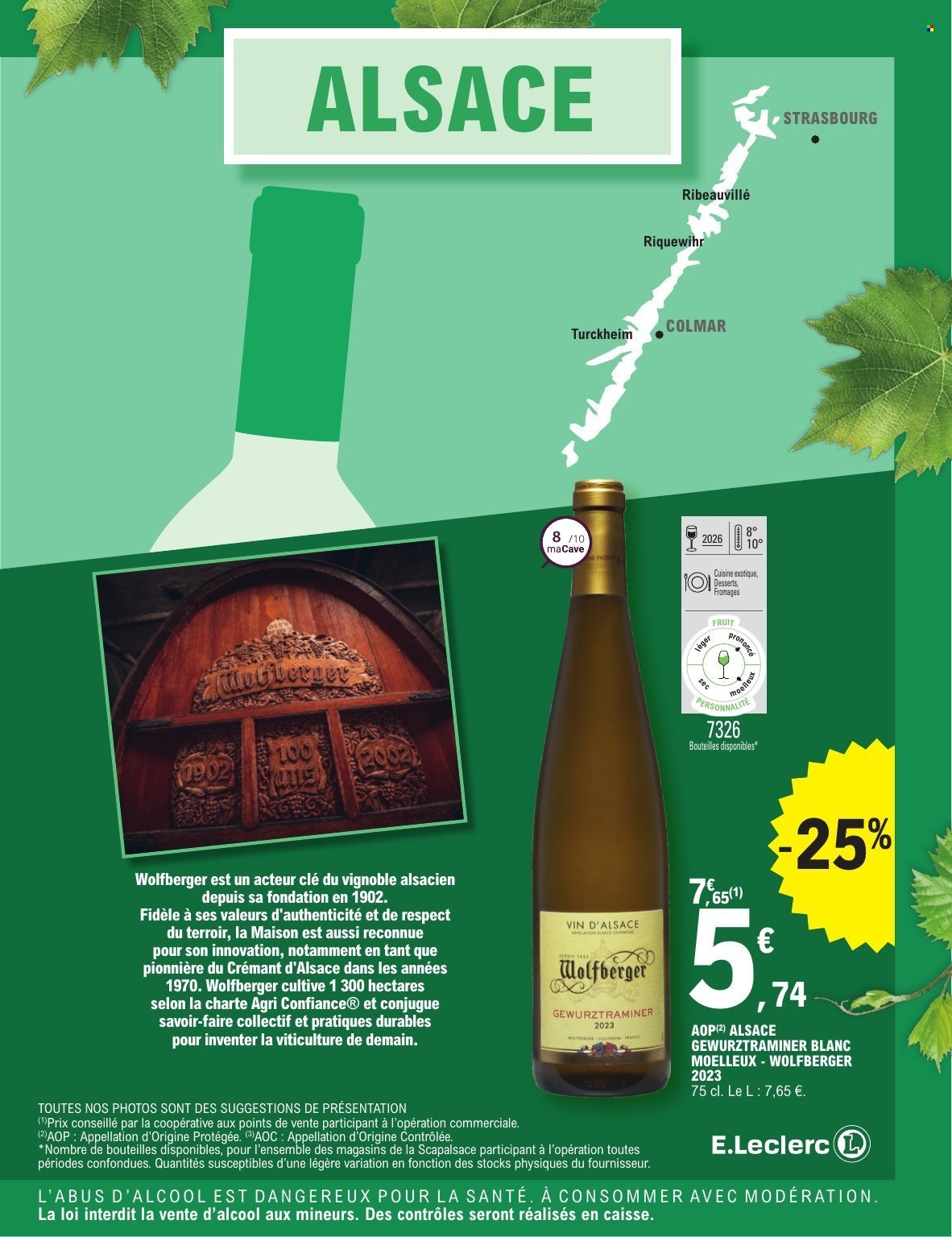 Catalogue E.LECLERC - FOIRE AUX VINS DE PRINTEMPS