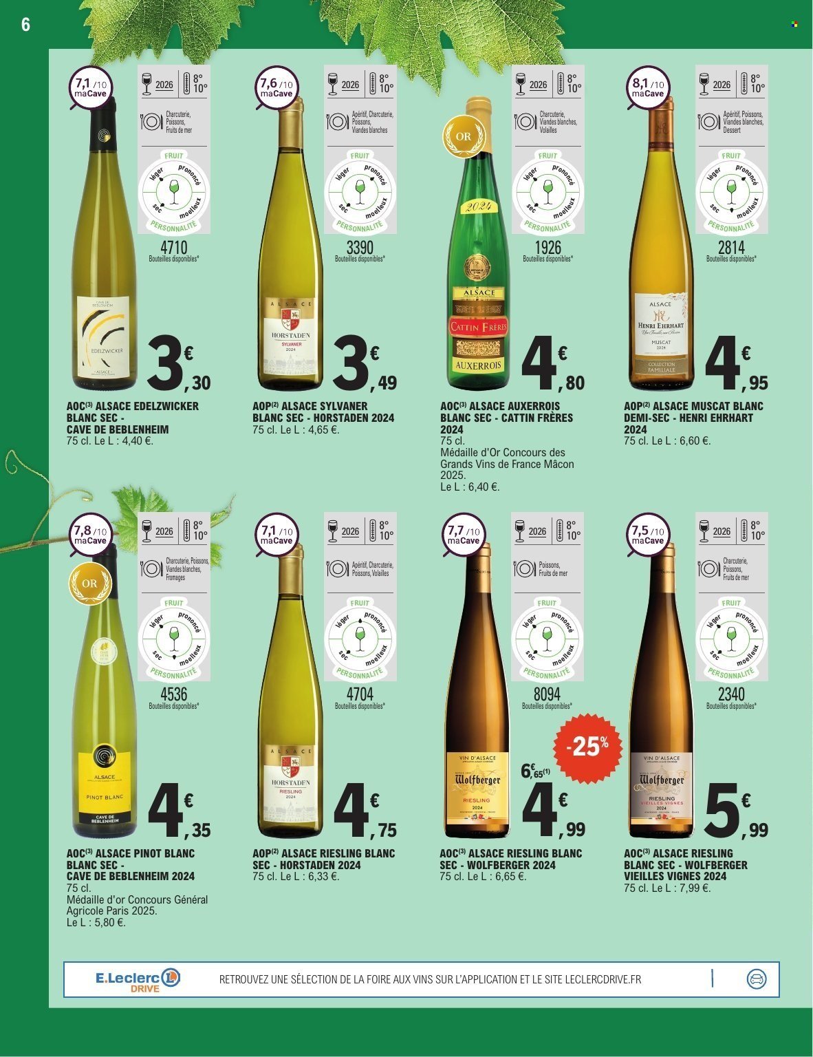 Catalogue E.LECLERC - FOIRE AUX VINS DE PRINTEMPS