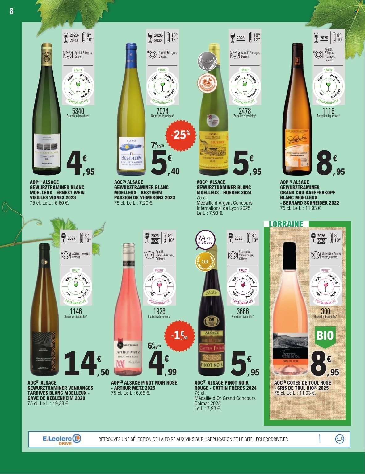 Catalogue E.LECLERC - FOIRE AUX VINS DE PRINTEMPS