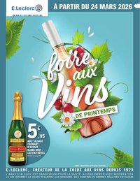 Catalogue E.LECLERC - FOIRE AUX VINS DE PRINTEMPS