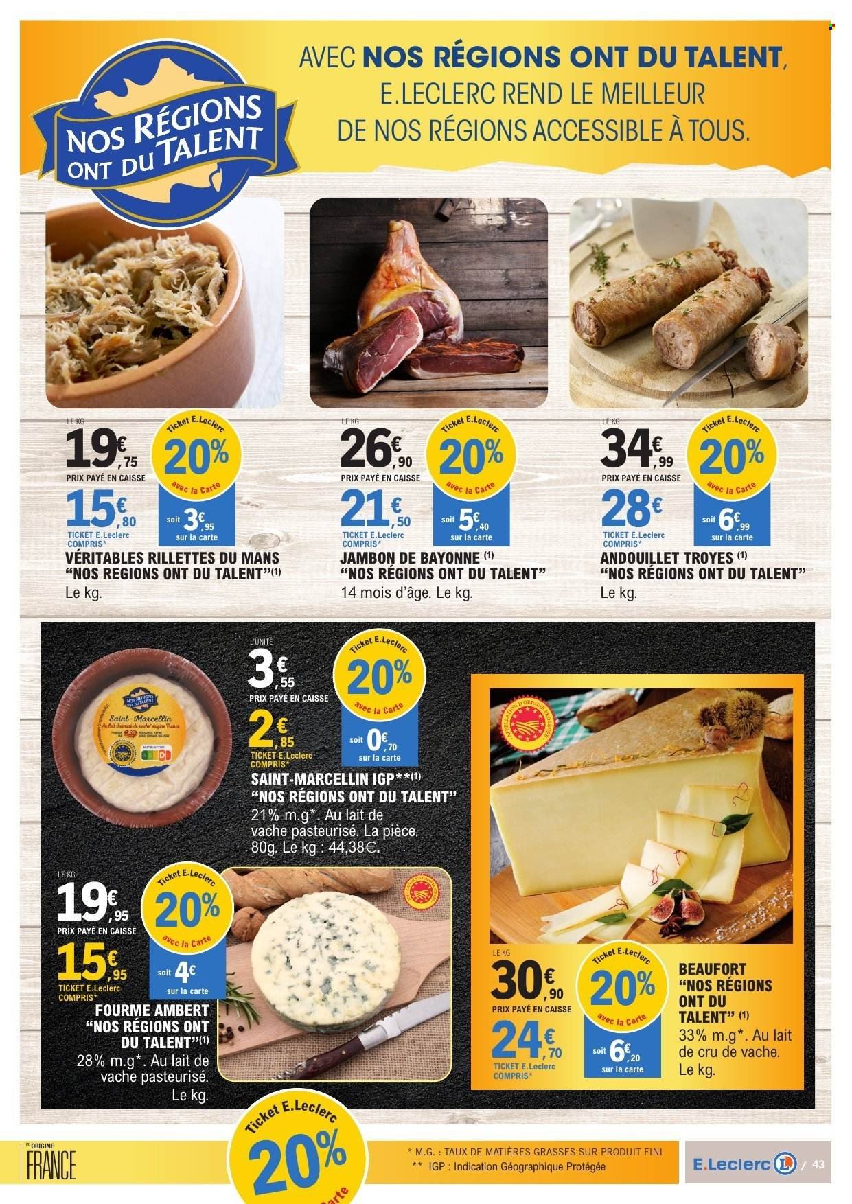 Catalogue E.LECLERC - Du mardi 27 janvier 2026