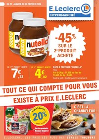 Catalogue E.LECLERC - Du mardi 27 janvier 2026