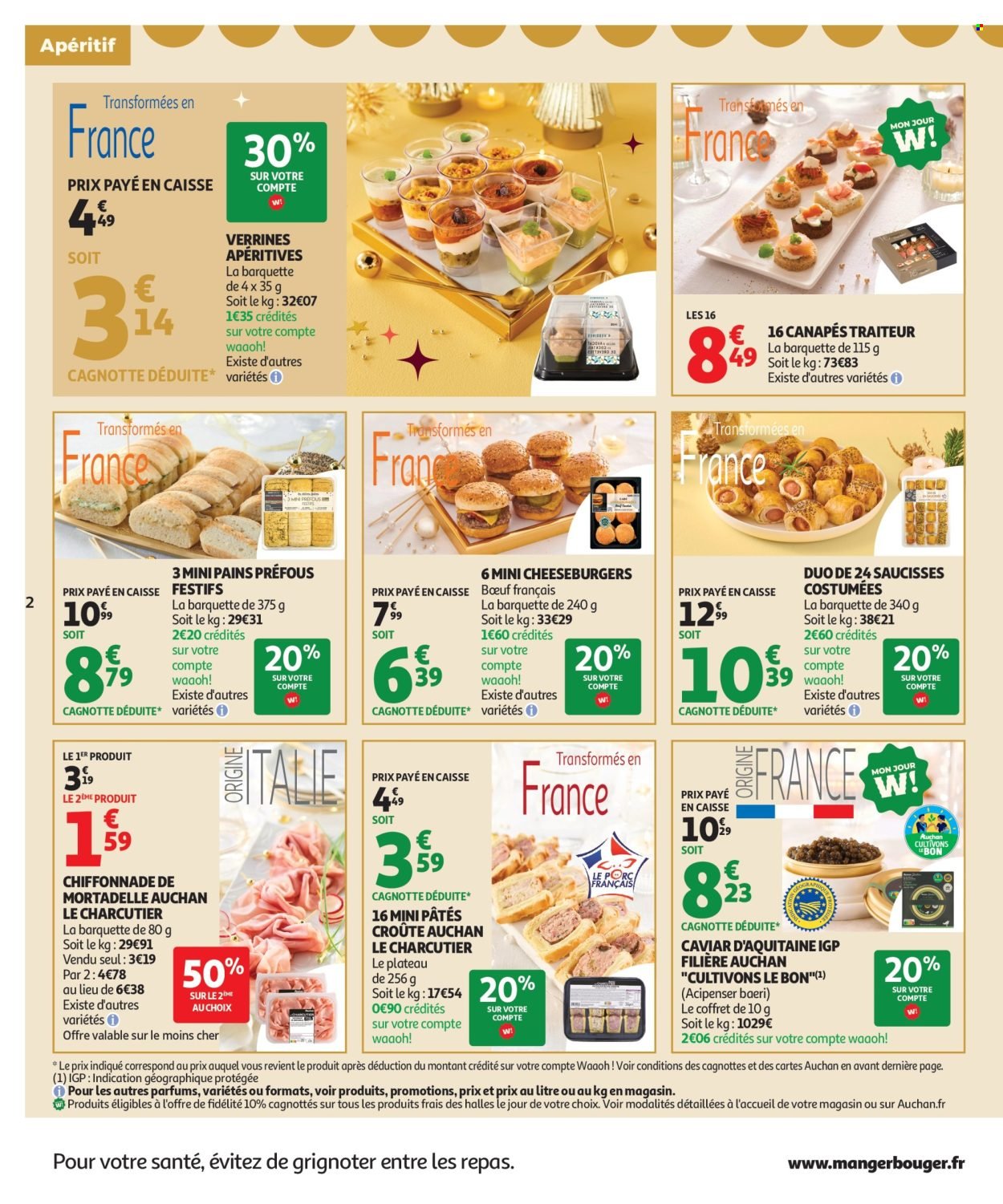 Catalogue AUCHAN - Sélection gourmet (2025-12-16 - 2025-12-31)
