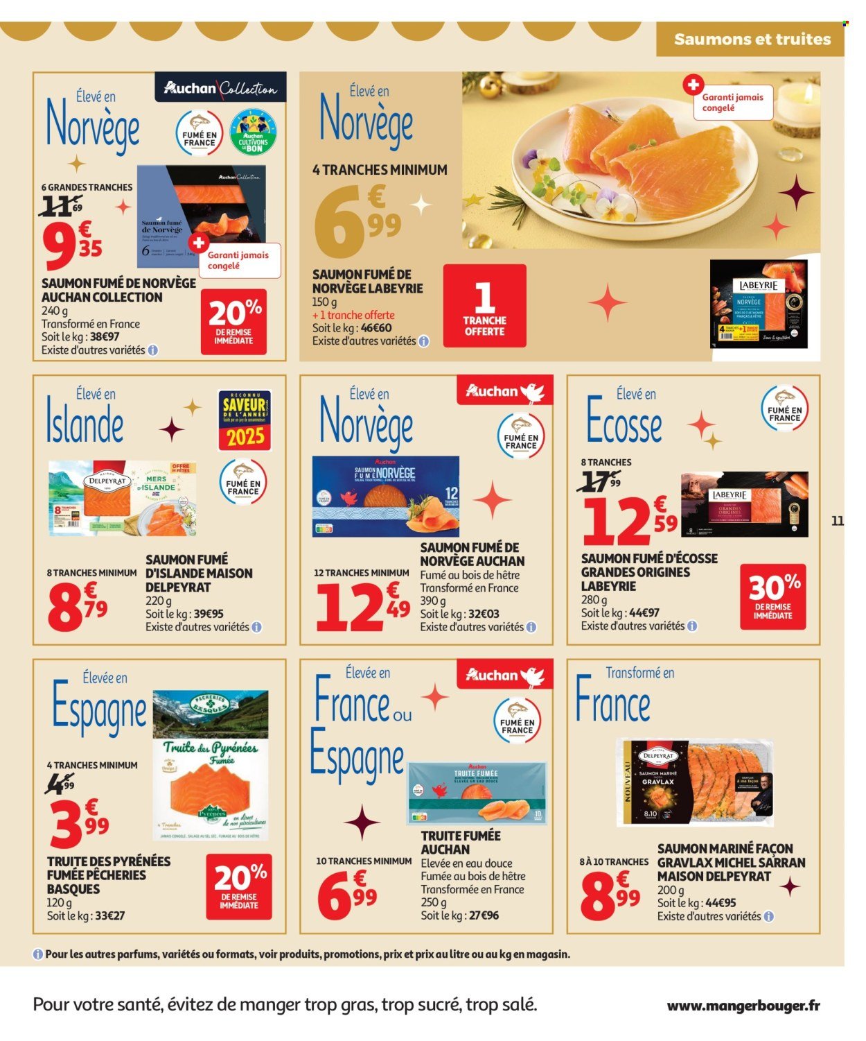 Catalogue AUCHAN - Sélection gourmet (2025-12-16 - 2025-12-31)