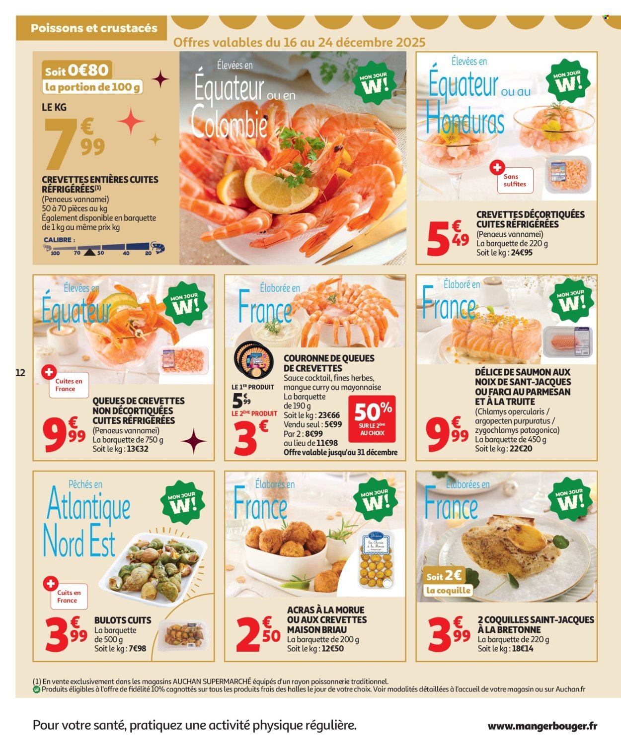 Catalogue AUCHAN - Sélection gourmet (2025-12-16 - 2025-12-31)