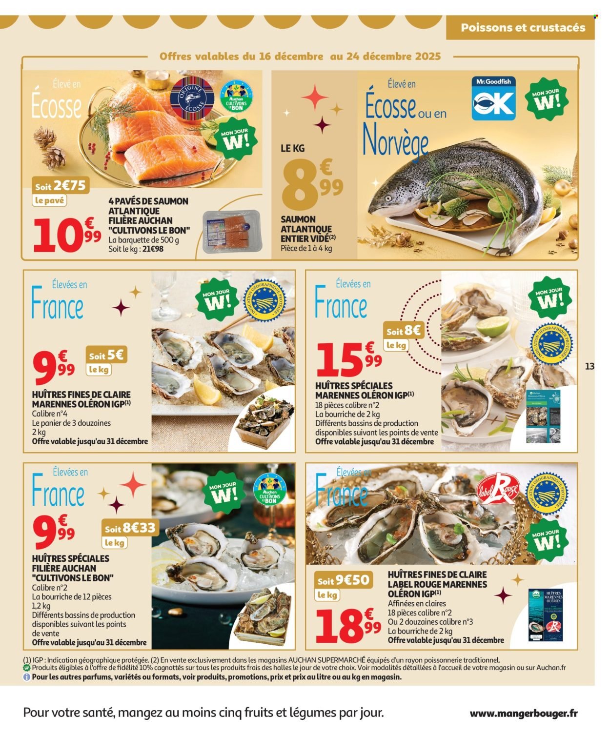 Catalogue AUCHAN - Sélection gourmet (2025-12-16 - 2025-12-31)