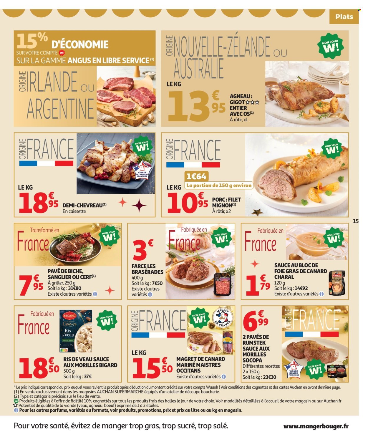 Catalogue AUCHAN - Sélection gourmet (2025-12-16 - 2025-12-31)
