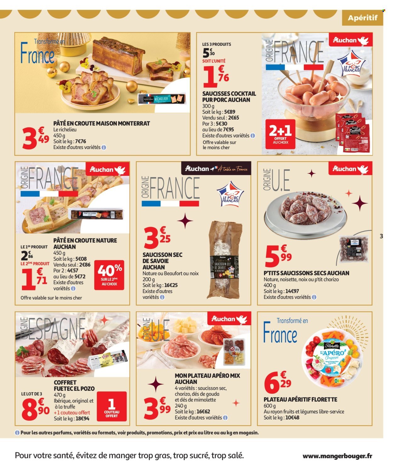 Catalogue AUCHAN - Sélection gourmet (2025-12-16 - 2025-12-31)