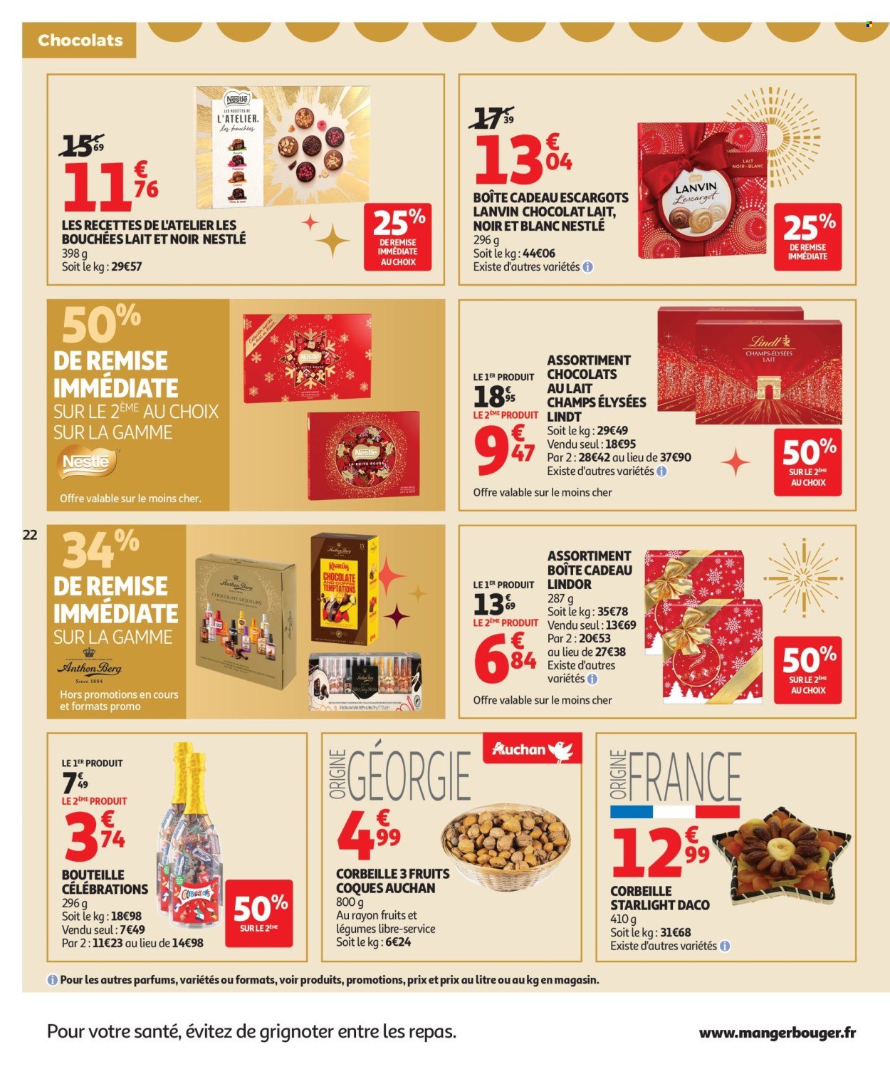 Catalogue AUCHAN - Sélection gourmet (2025-12-16 - 2025-12-31)