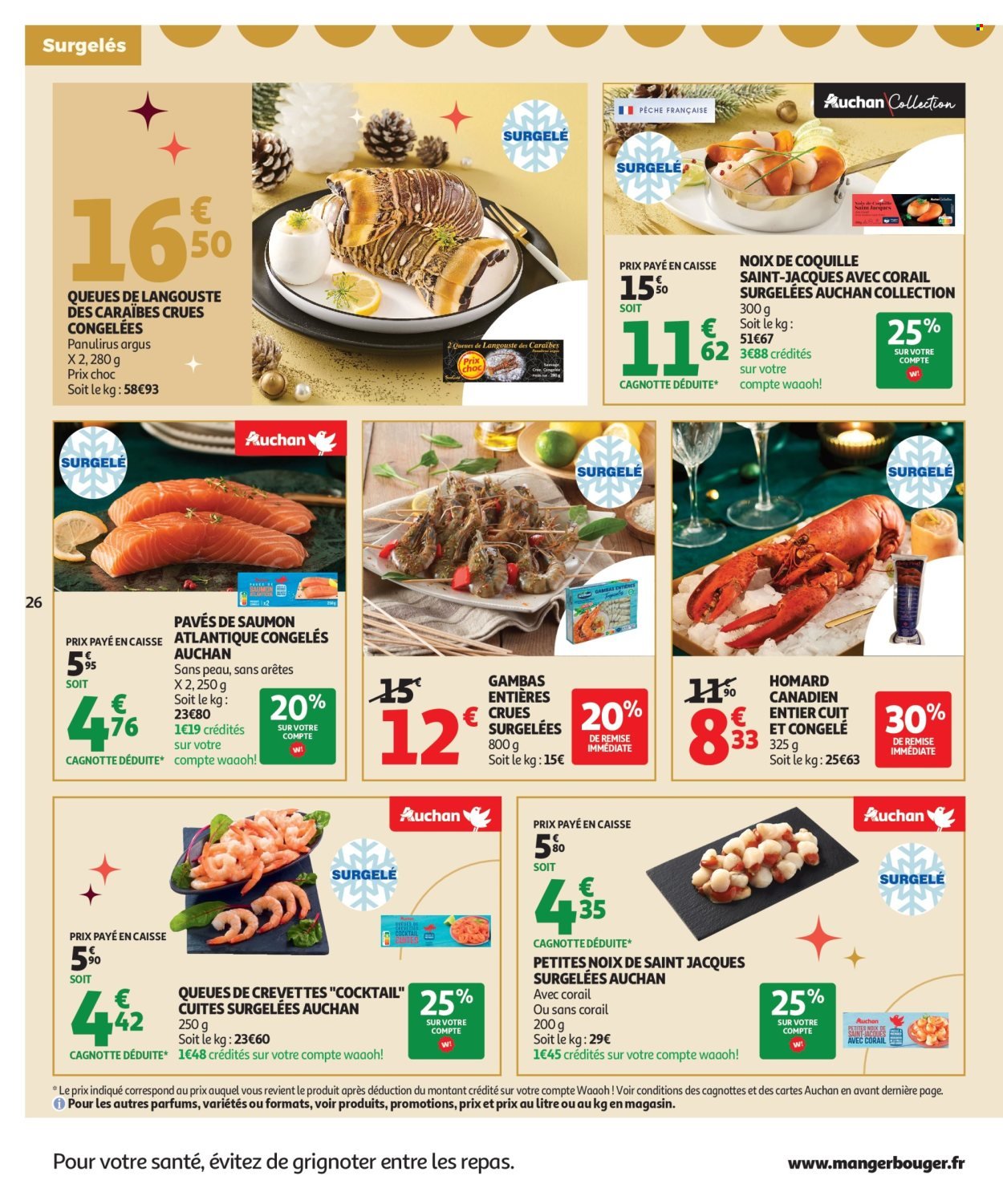 Catalogue AUCHAN - Sélection gourmet (2025-12-16 - 2025-12-31)