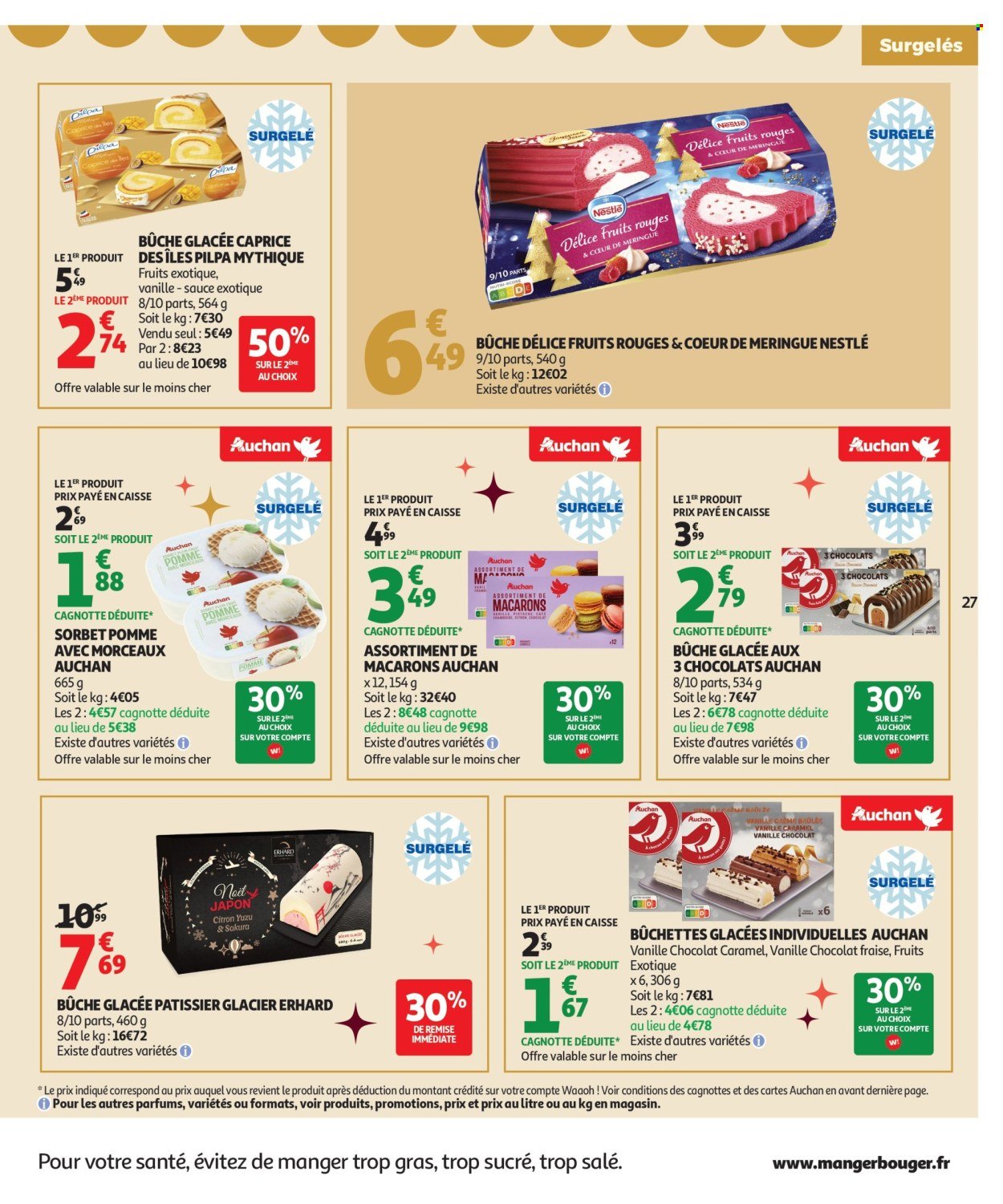 Catalogue AUCHAN - Sélection gourmet (2025-12-16 - 2025-12-31)