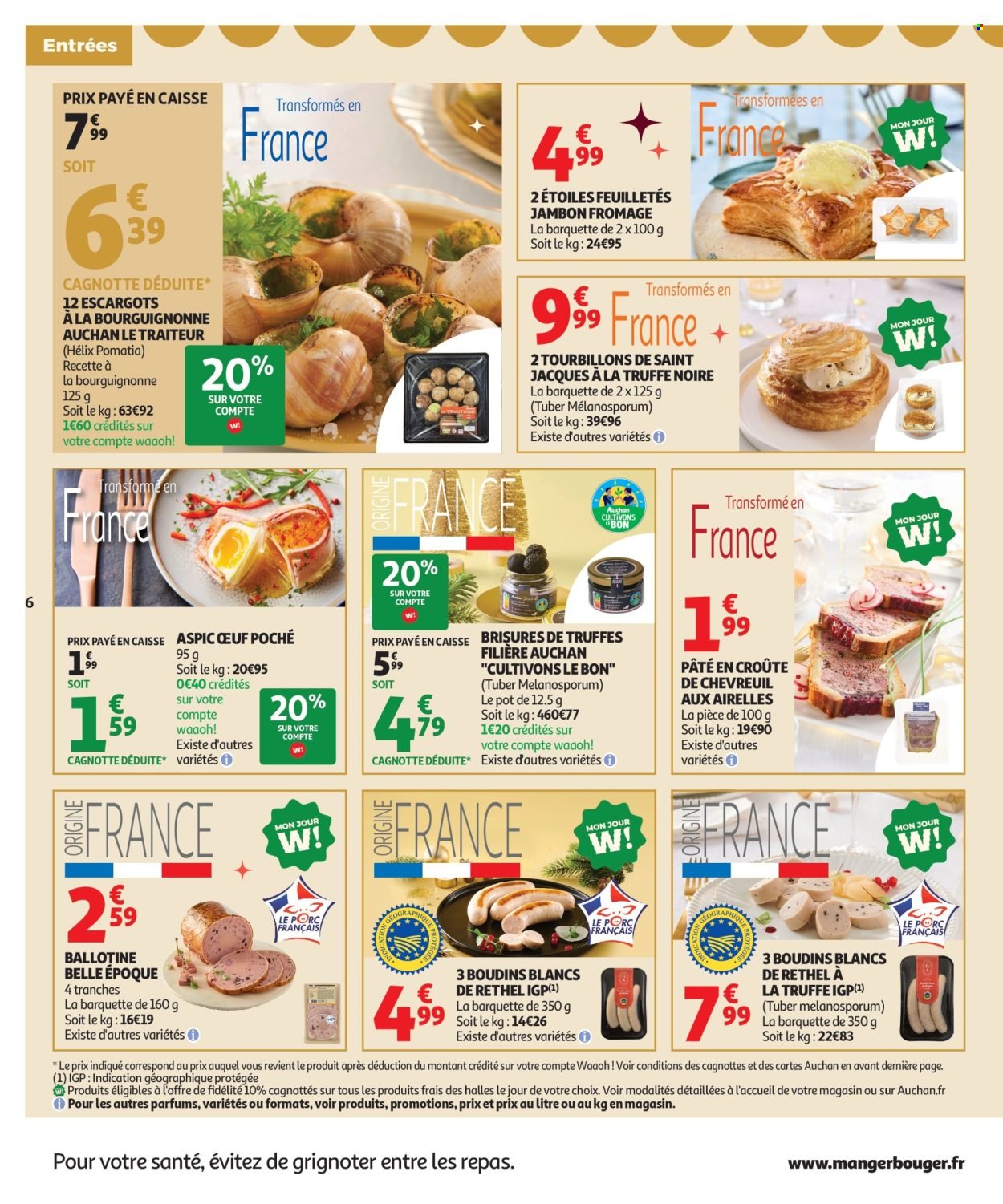 Catalogue AUCHAN - Sélection gourmet (2025-12-16 - 2025-12-31)