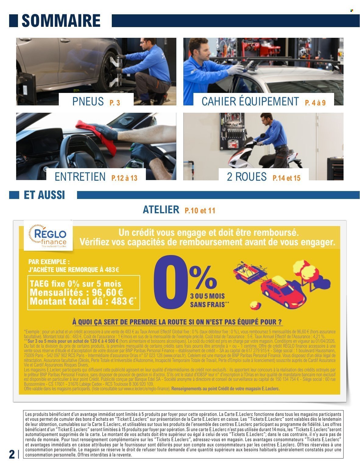 Catalogue E.LECLERC - THEMATIQUE EQUIPEMENT