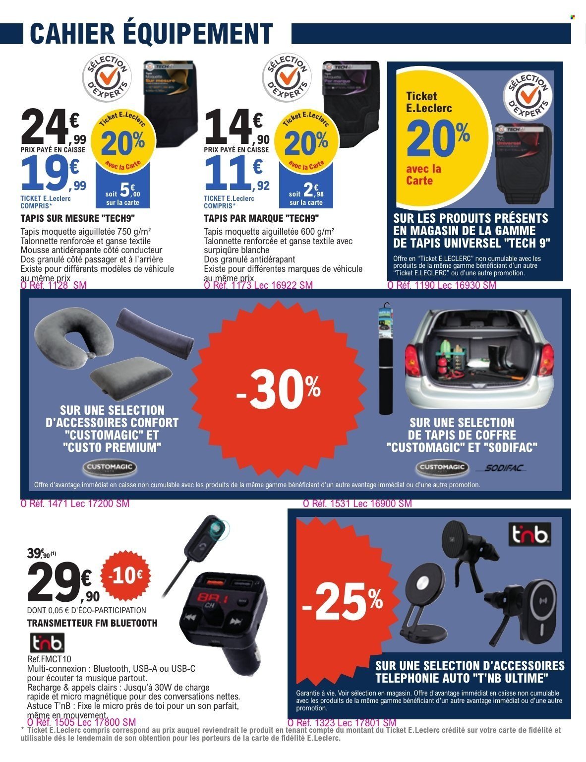 Catalogue E.LECLERC - THEMATIQUE EQUIPEMENT (2026-03-31 - 2026-04-18)