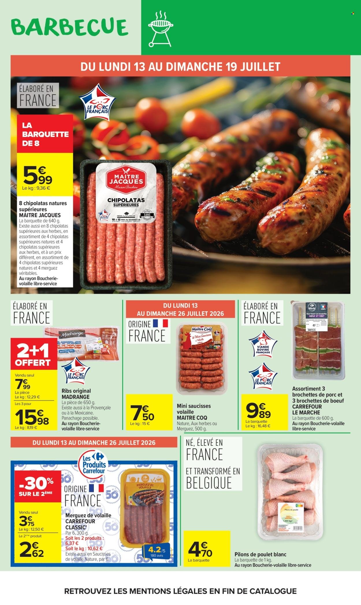 Catalogue CARREFOUR MARKET - BARCECUE