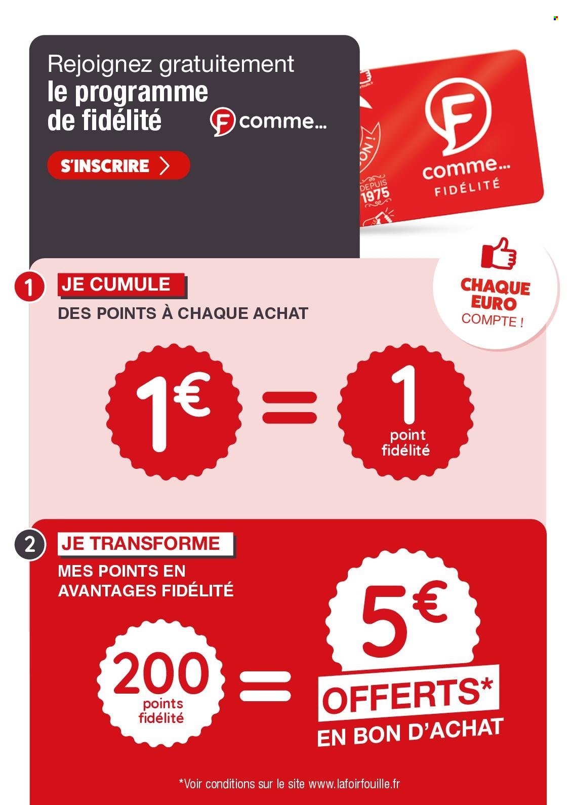 Catalogue LA FOIR'FOUILLE - Du lundi 6 juillet 2026
