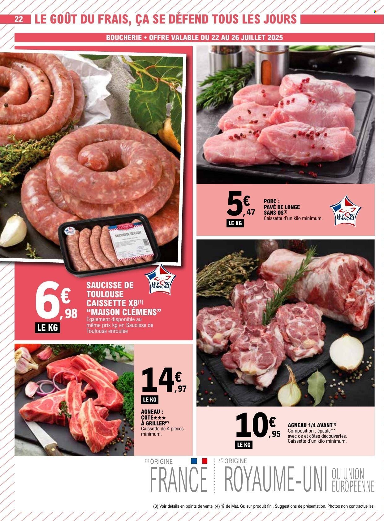 Catalogue E.LECLERC - TRAFIC POUVOIR ACHAT (2025-07-22 - 2025-08-02)