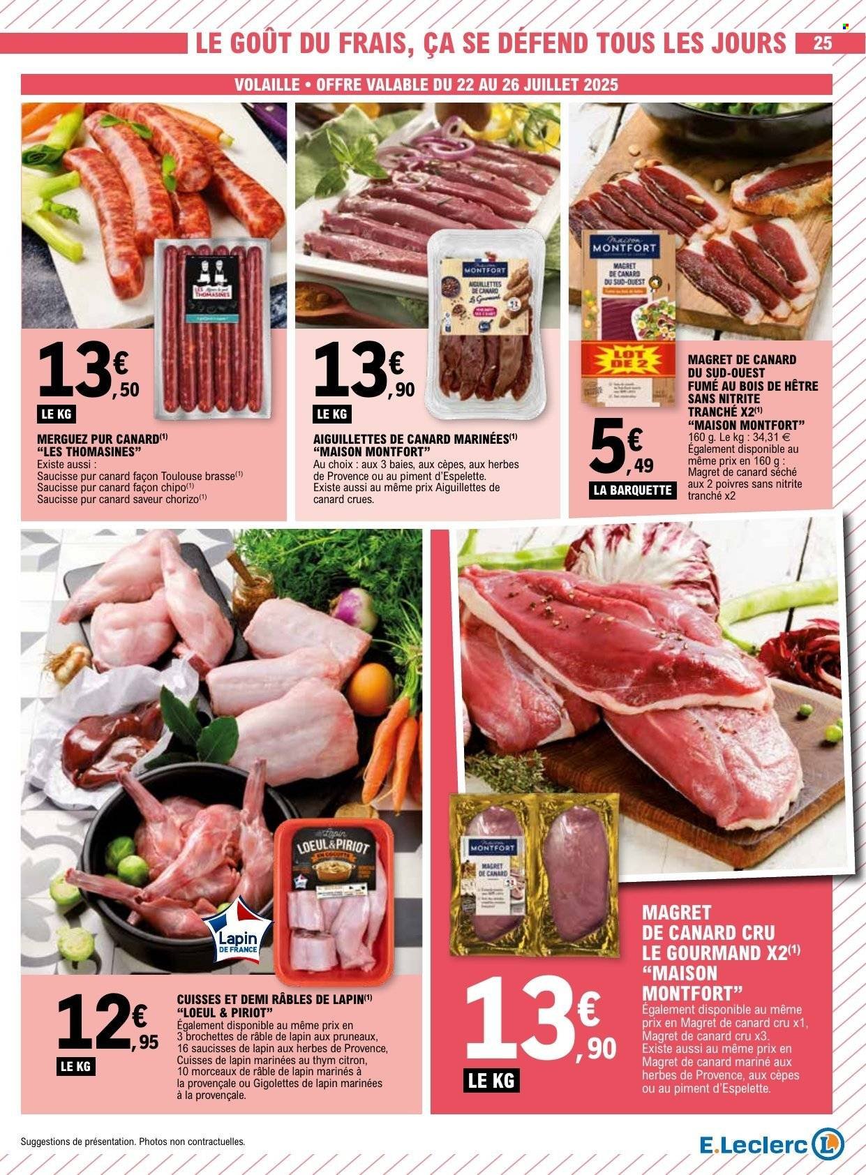 Catalogue E.LECLERC - TRAFIC POUVOIR ACHAT (2025-07-22 - 2025-08-02)