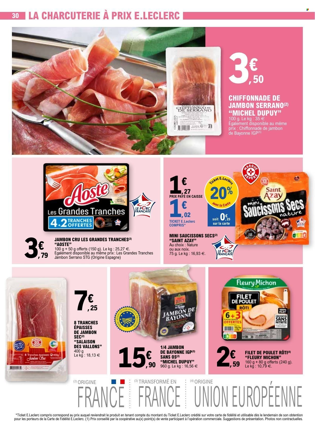 Catalogue E.LECLERC - TRAFIC POUVOIR ACHAT (2025-07-22 - 2025-08-02)