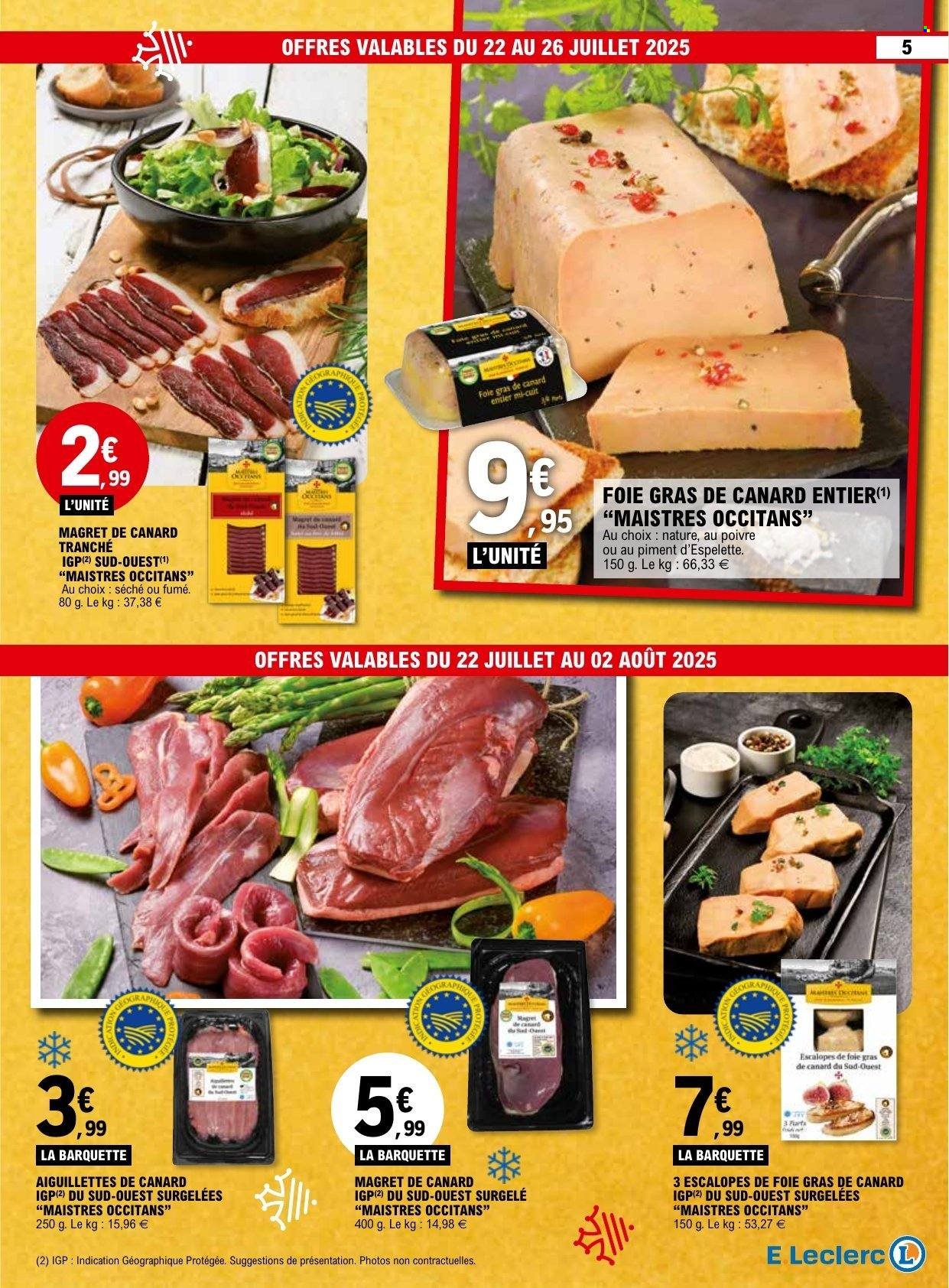 Catalogue E.LECLERC - TRAFIC POUVOIR ACHAT (2025-07-22 - 2025-08-02)