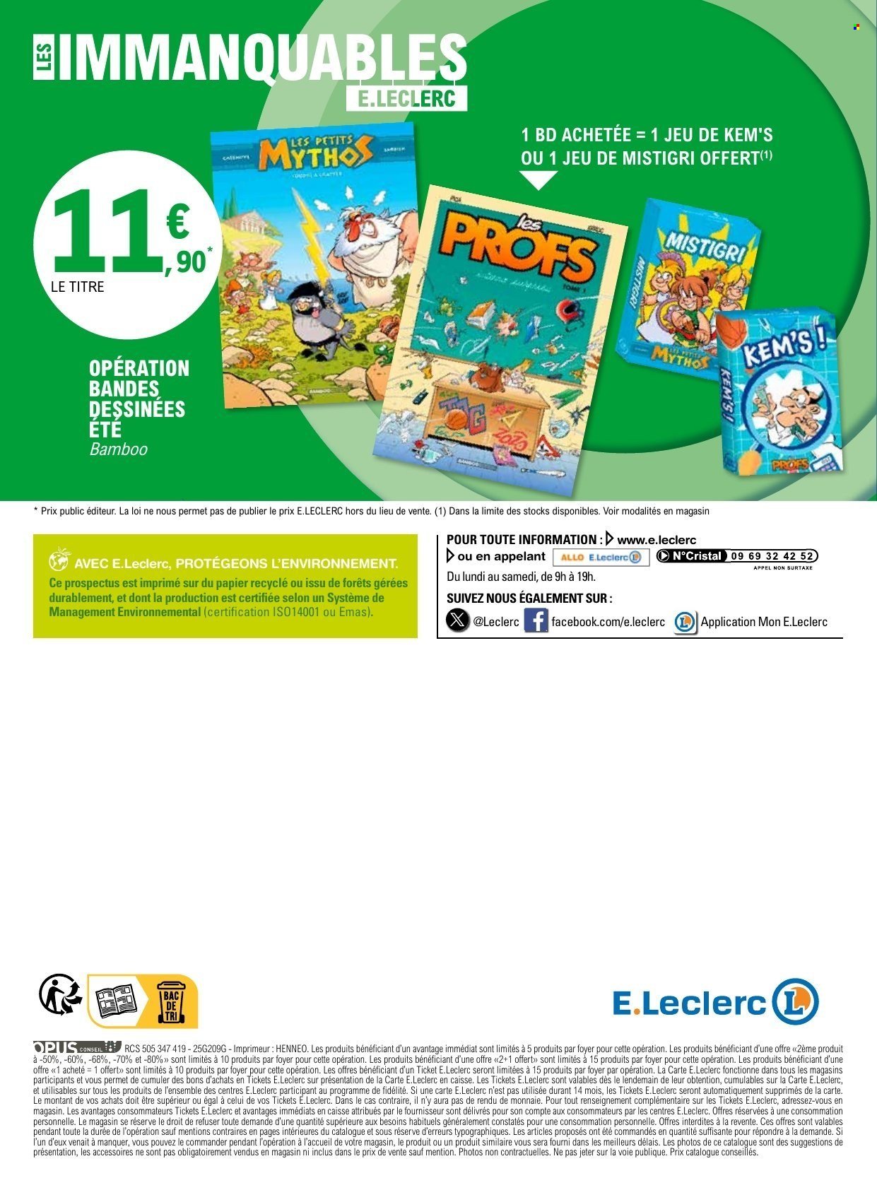 Catalogue E.LECLERC - TRAFIC POUVOIR ACHAT (2025-07-22 - 2025-08-02)