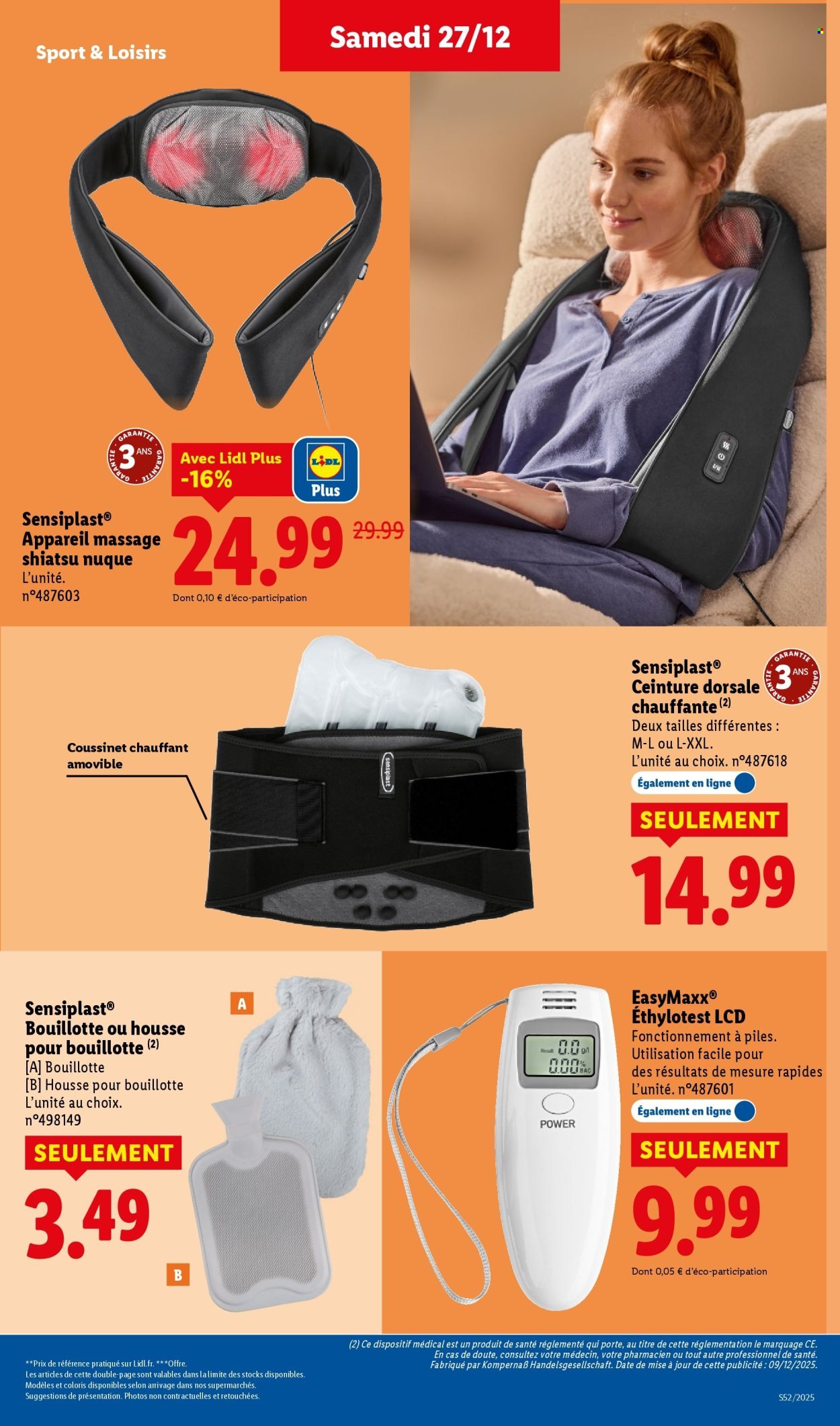 Catalogue LIDL - Les promos de la semaine (2025-12-27 - 2026-01-02)