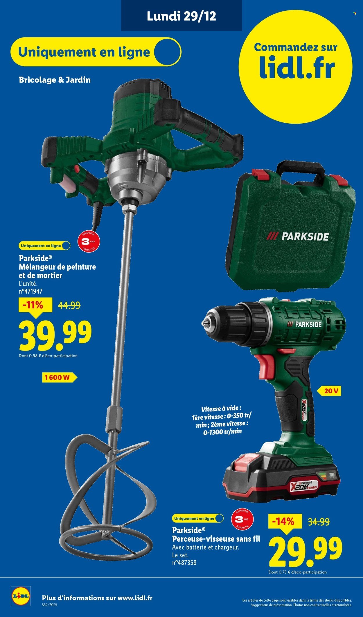 Catalogue LIDL - Les promos de la semaine