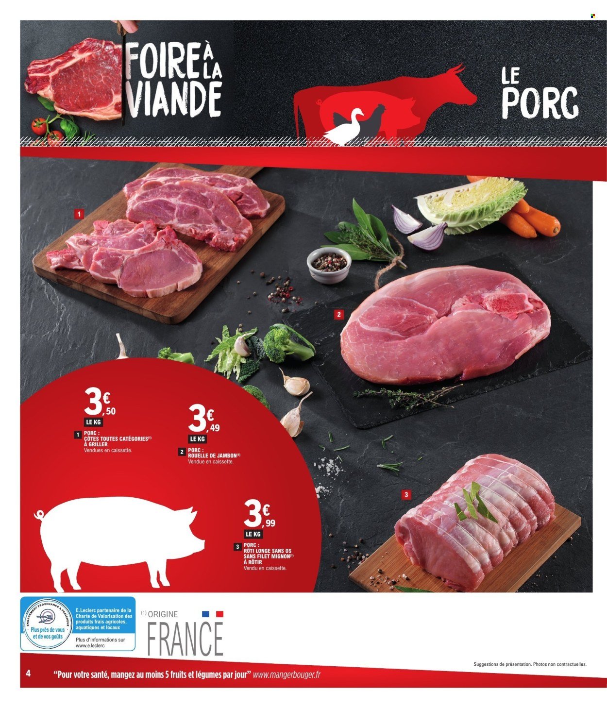 Catalogue E.LECLERC - FOIRE A LA VIANDE (2026-03-10 - 2026-03-14)