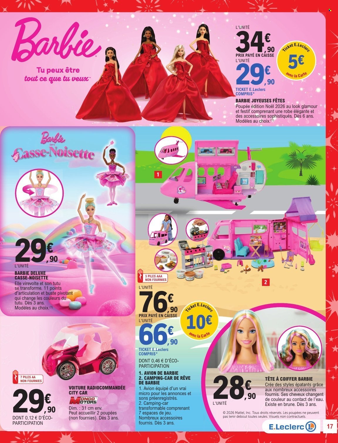 Catalogue E.LECLERC - JOUETS NOEL