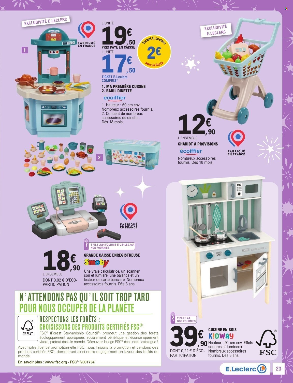 Catalogue E.LECLERC - JOUETS NOEL