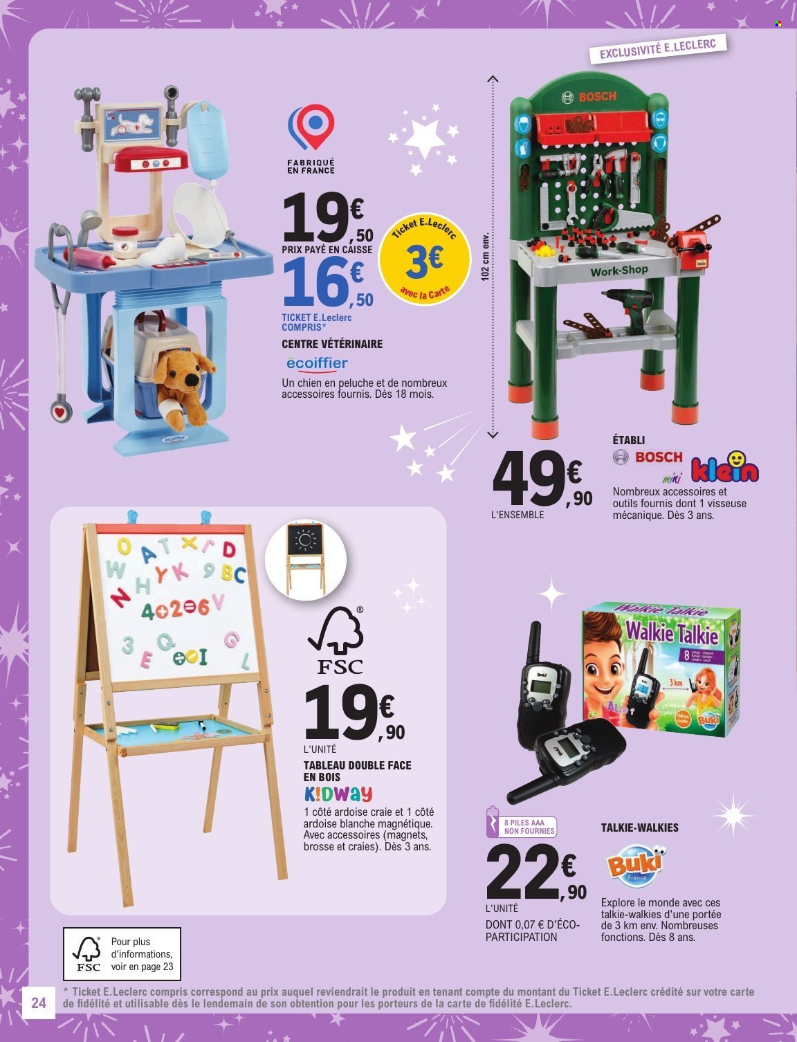 Catalogue E.LECLERC - JOUETS NOEL