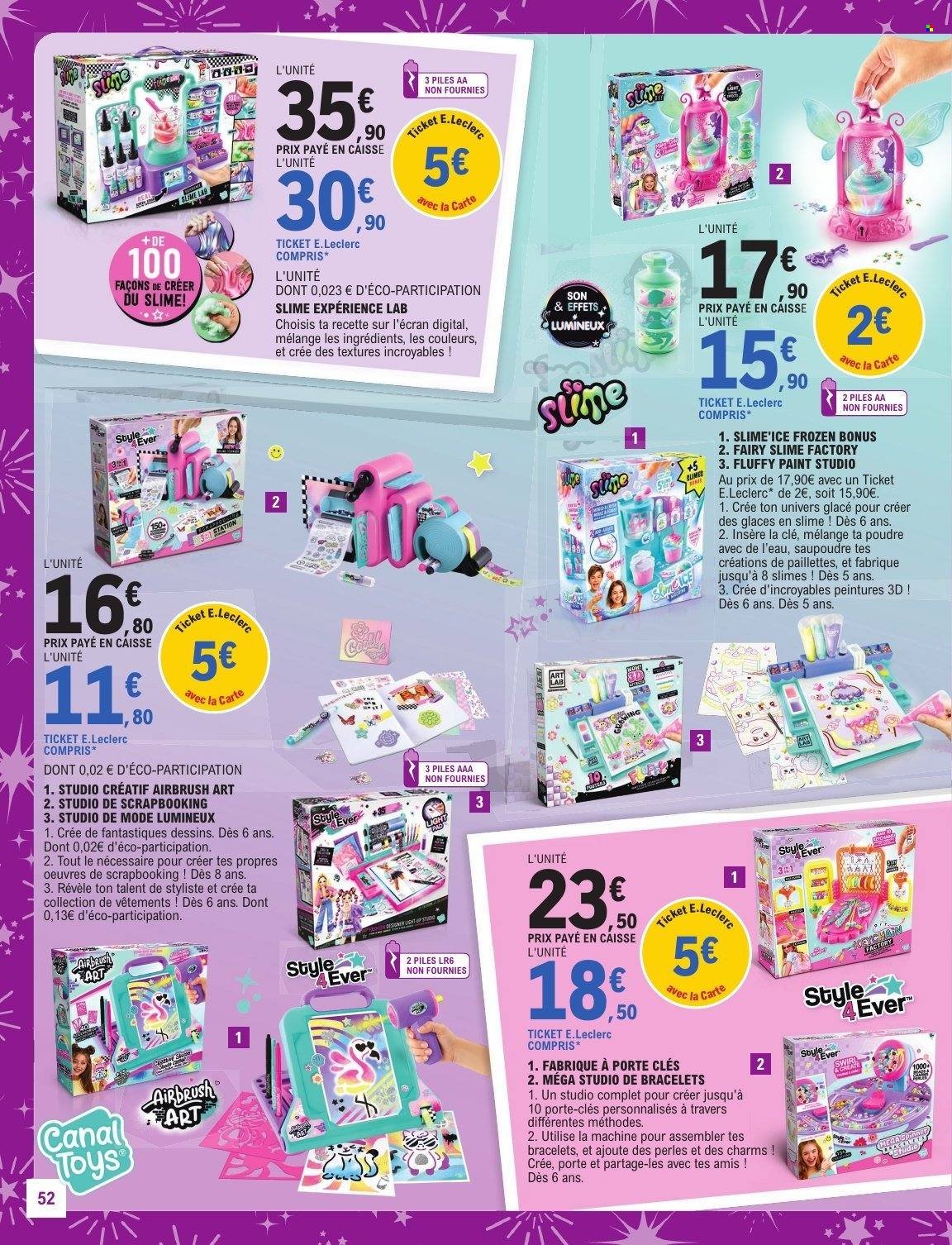 Catalogue E.LECLERC - JOUETS NOEL