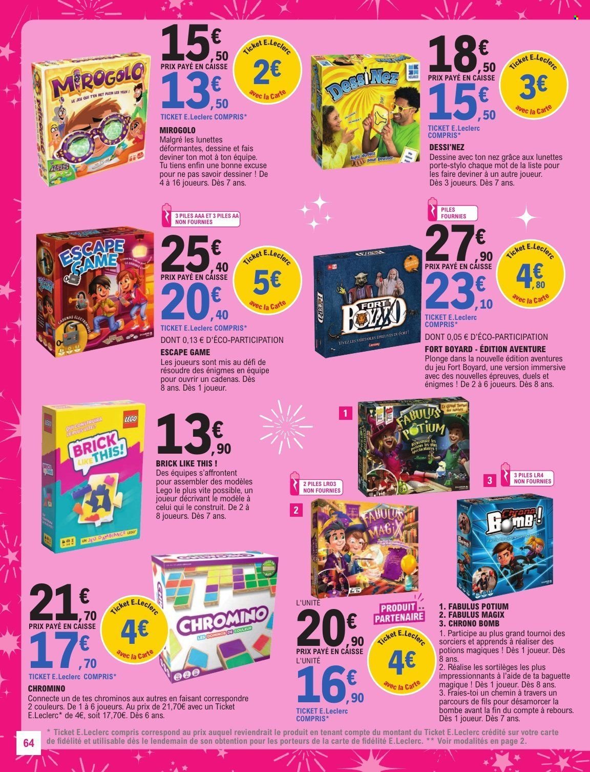 Catalogue E.LECLERC - JOUETS NOEL